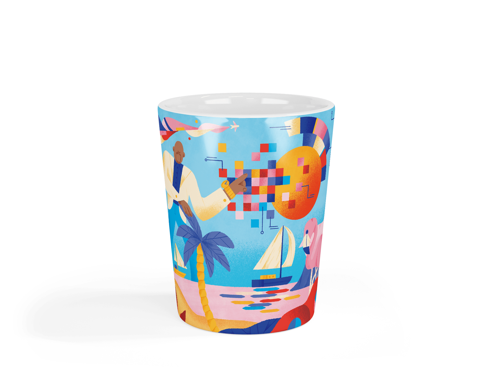 miami shot glass